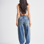 Vintage blue denim Skater