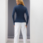 Basic jumper in indigo color 2707 BELLISE