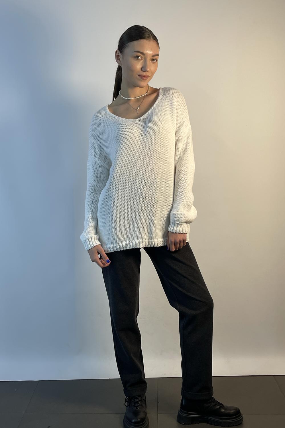Джемпер білий TOPMODA_1