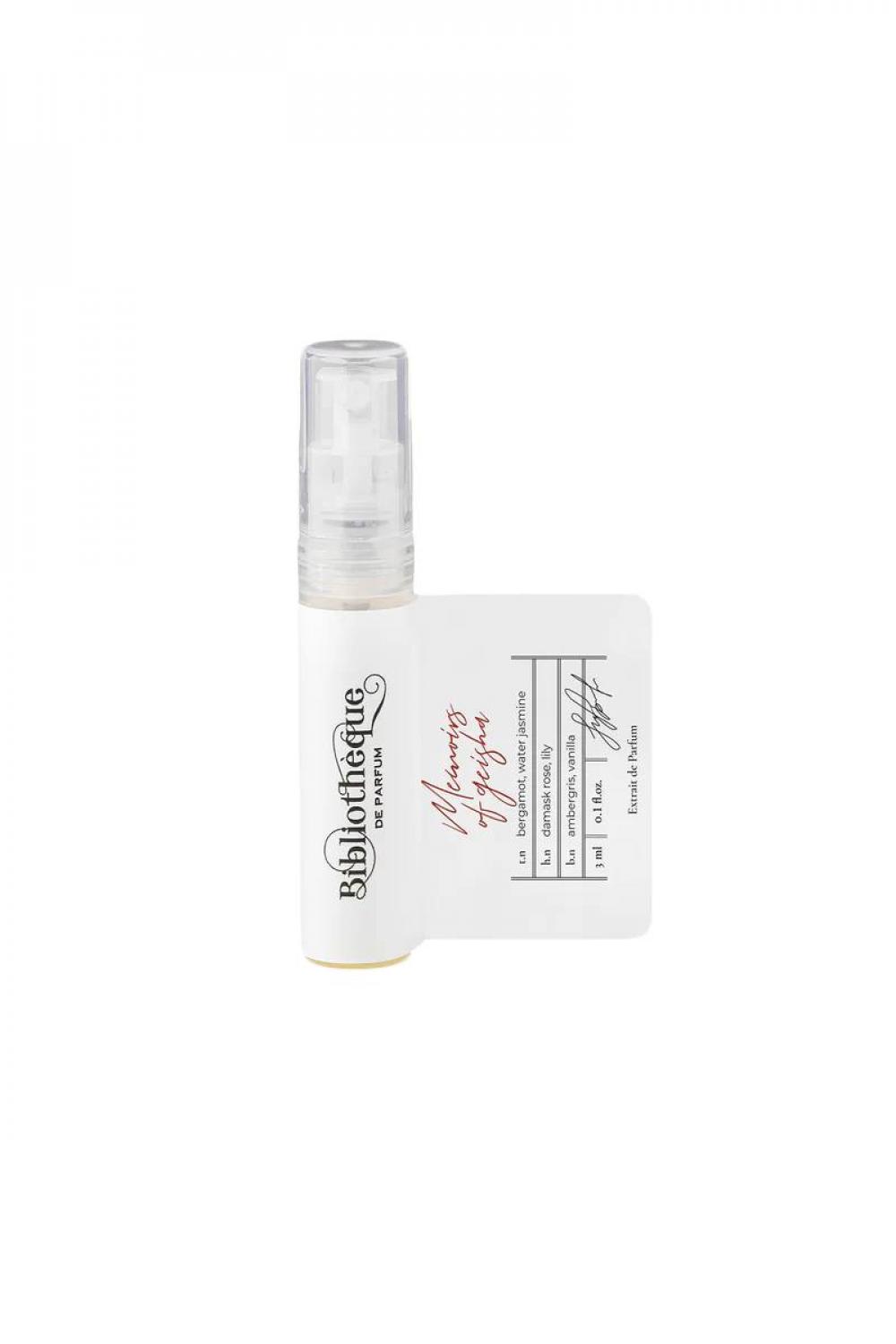Eau de parfum Memoirs of Geisha by Bibliotheque de Parfum