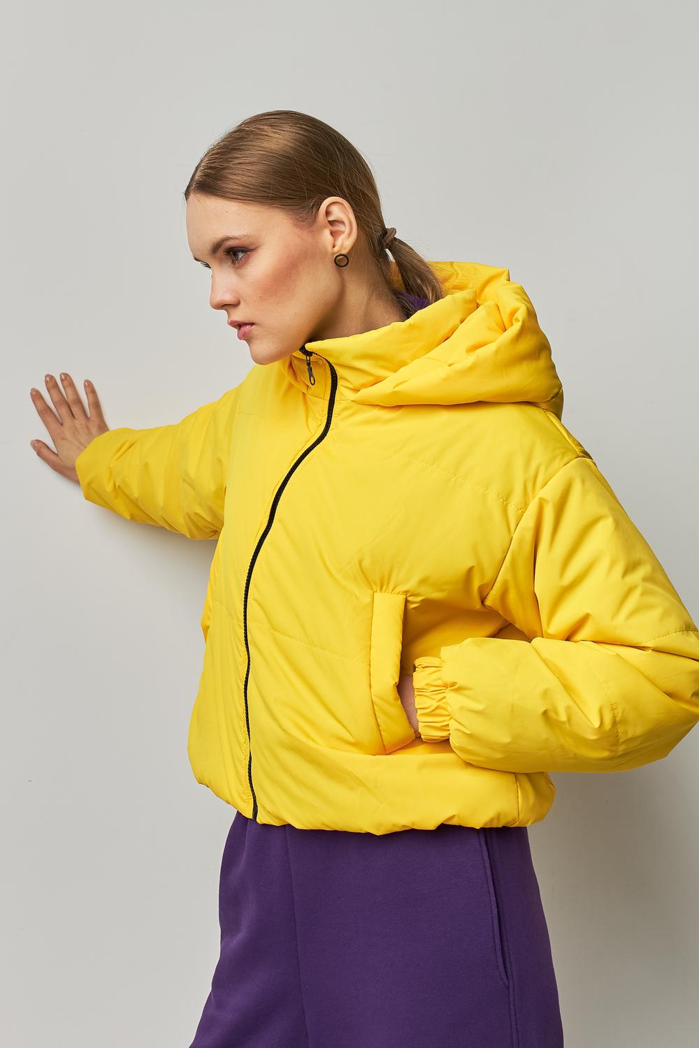 Jacket women's yellow Cecil STIMMA