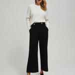 Pants women's classic black Z-SP-3927 MOODO