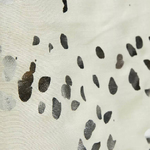 Milk scarf with silver print  MOODO
