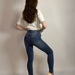 Skinny jeans with a cut Moodo L-JE-2804