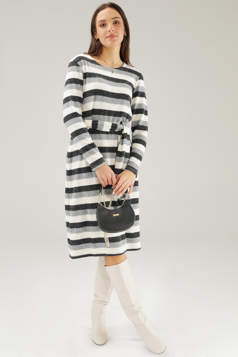Striped dress 199-22481 UNISONO