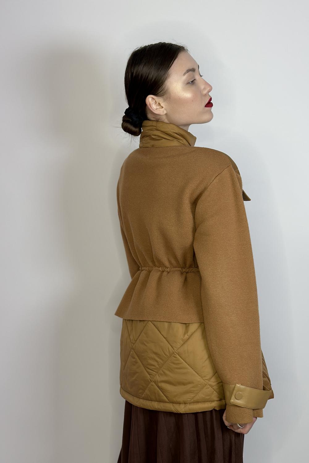 Куртка весняна бежева Marina V FW22-514