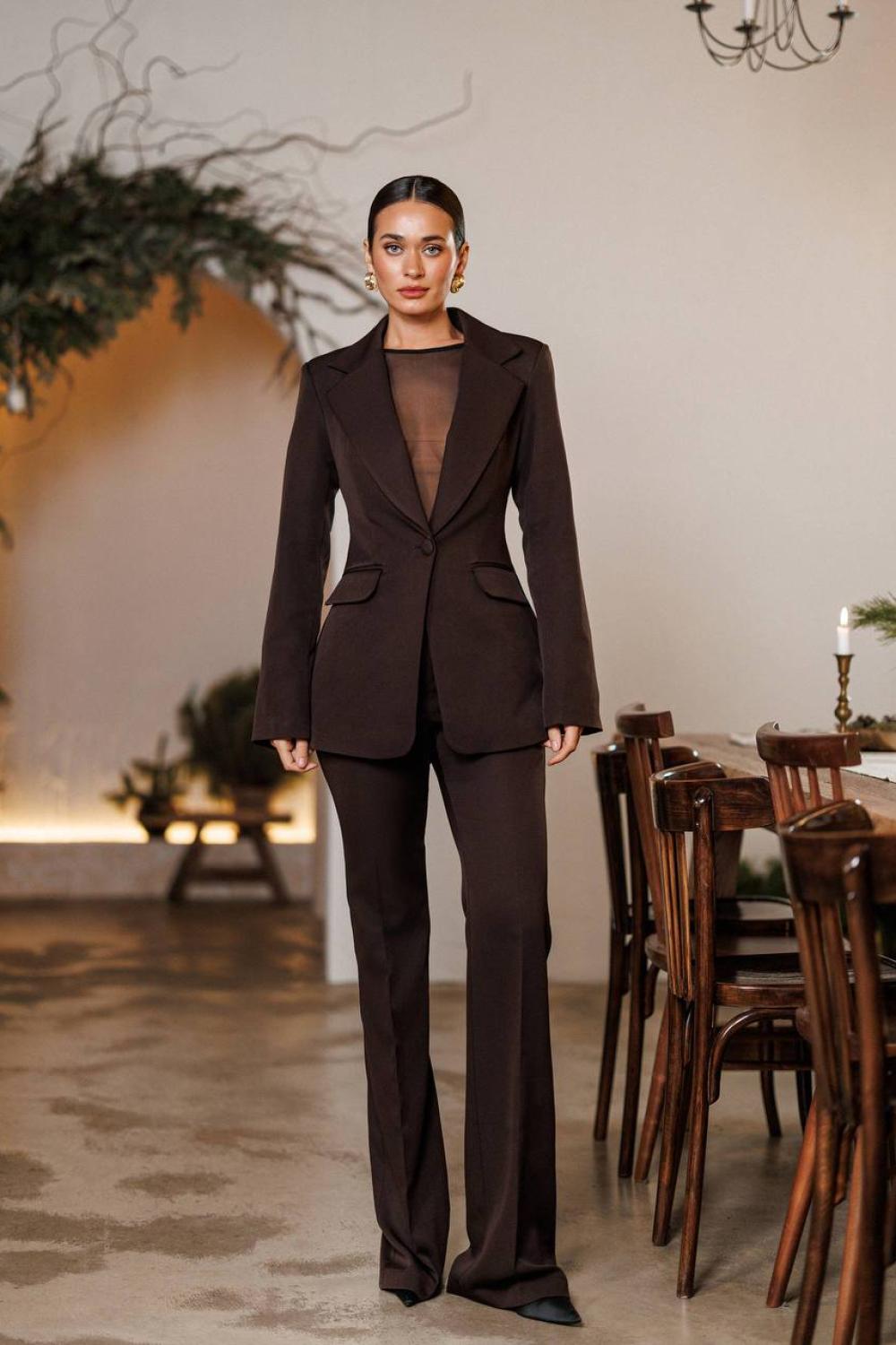 Classic choco suit 506_choco