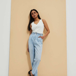 White button top L-TS-4070 Moodo