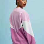 Pink biker sweatshirt