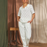 Top polo openwork 2468 BELLISE