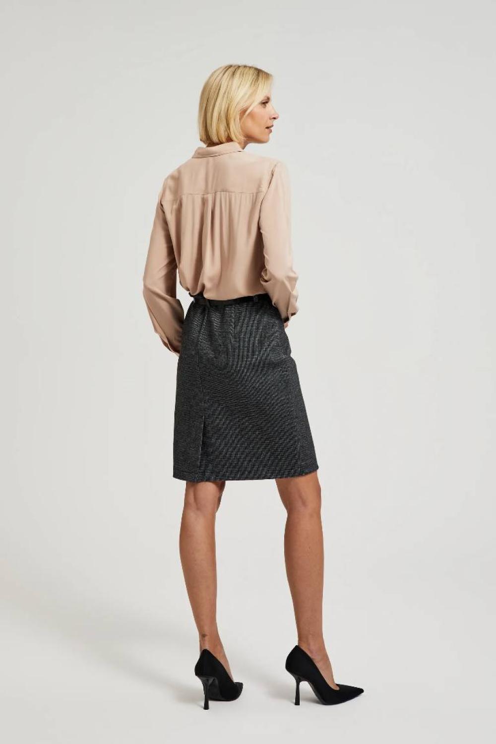 Classic gray skirt