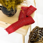 Belt edge to embroidered red MEREZHKA