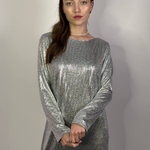 Сукня срібна party Madon