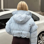Blue short vest jacket 1365-blueRealiz