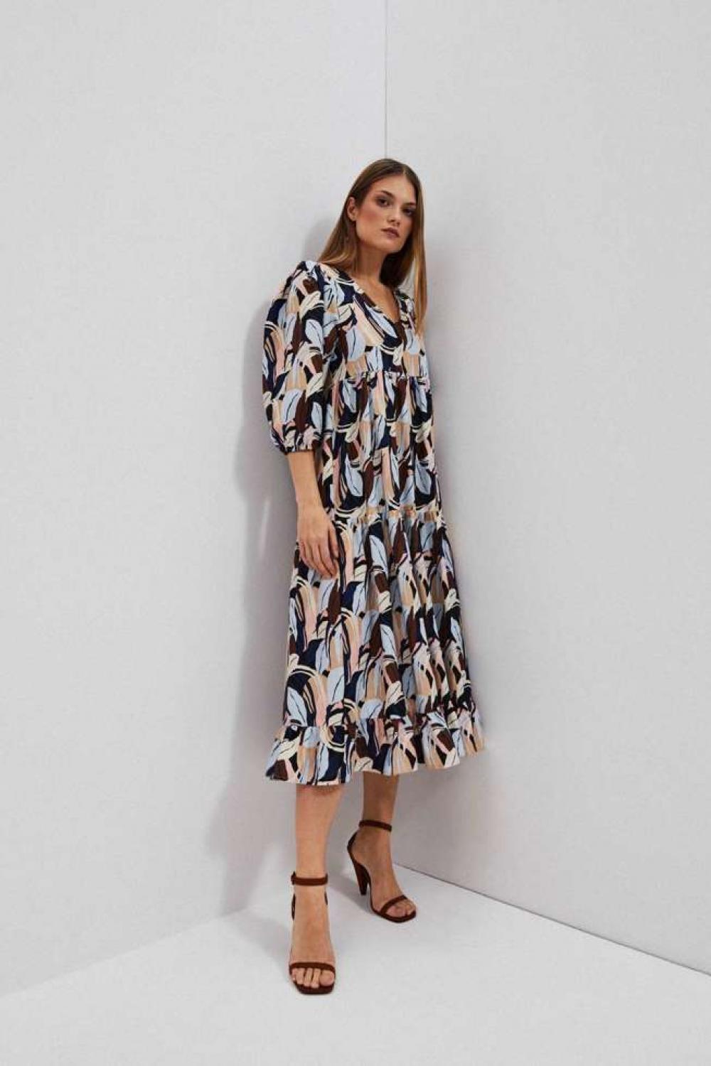 Boho dress L-SU-4026 Moodo