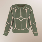 Women's jumper of a straight silhouette
