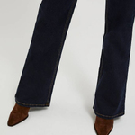 Flared jeans dark blue