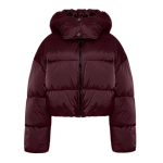 Voluminous short winter jacket