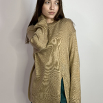 Jumper with camel cut STIMMA