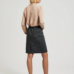 Classic gray skirt