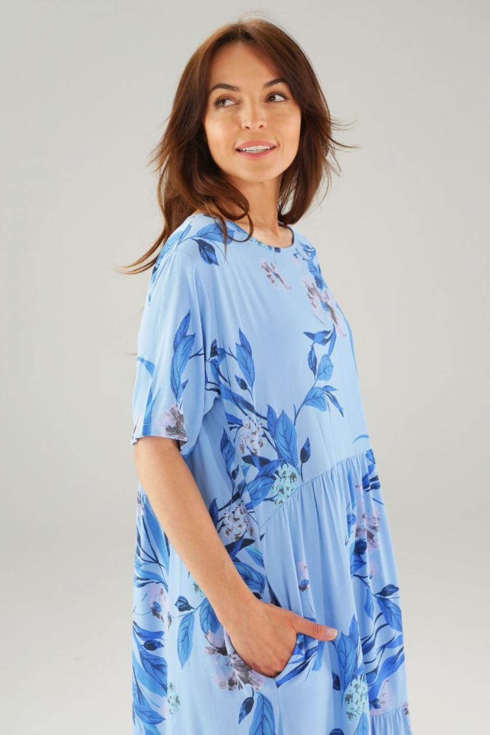 Dress blue in print 75-9108-12