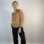Кофта на блискавці бежева SK004 Dias