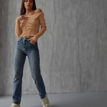 Джинси MOM Fit сині 388_102 Woman Denim