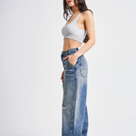 Vintage blue denim Skater