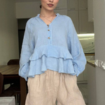Capuccino linen shorts capuccino_lisans