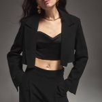 Stylish dill jacket with lining
