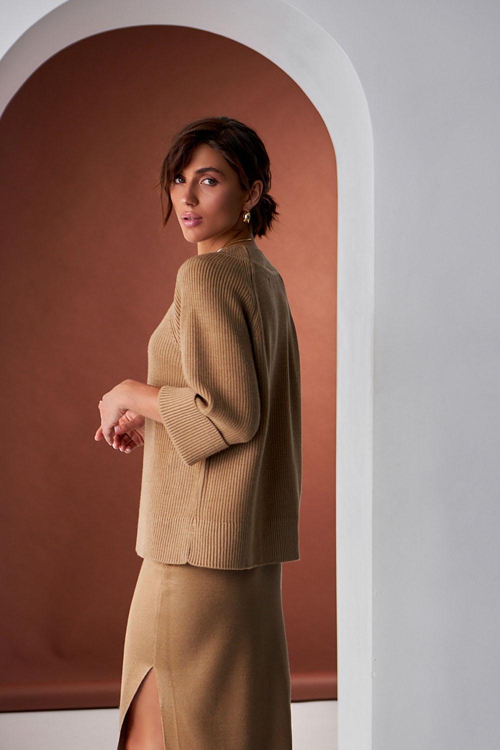 Jumper women's sand 2444 BELLISE