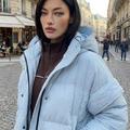 Blue short vest jacket 1365-blueRealiz