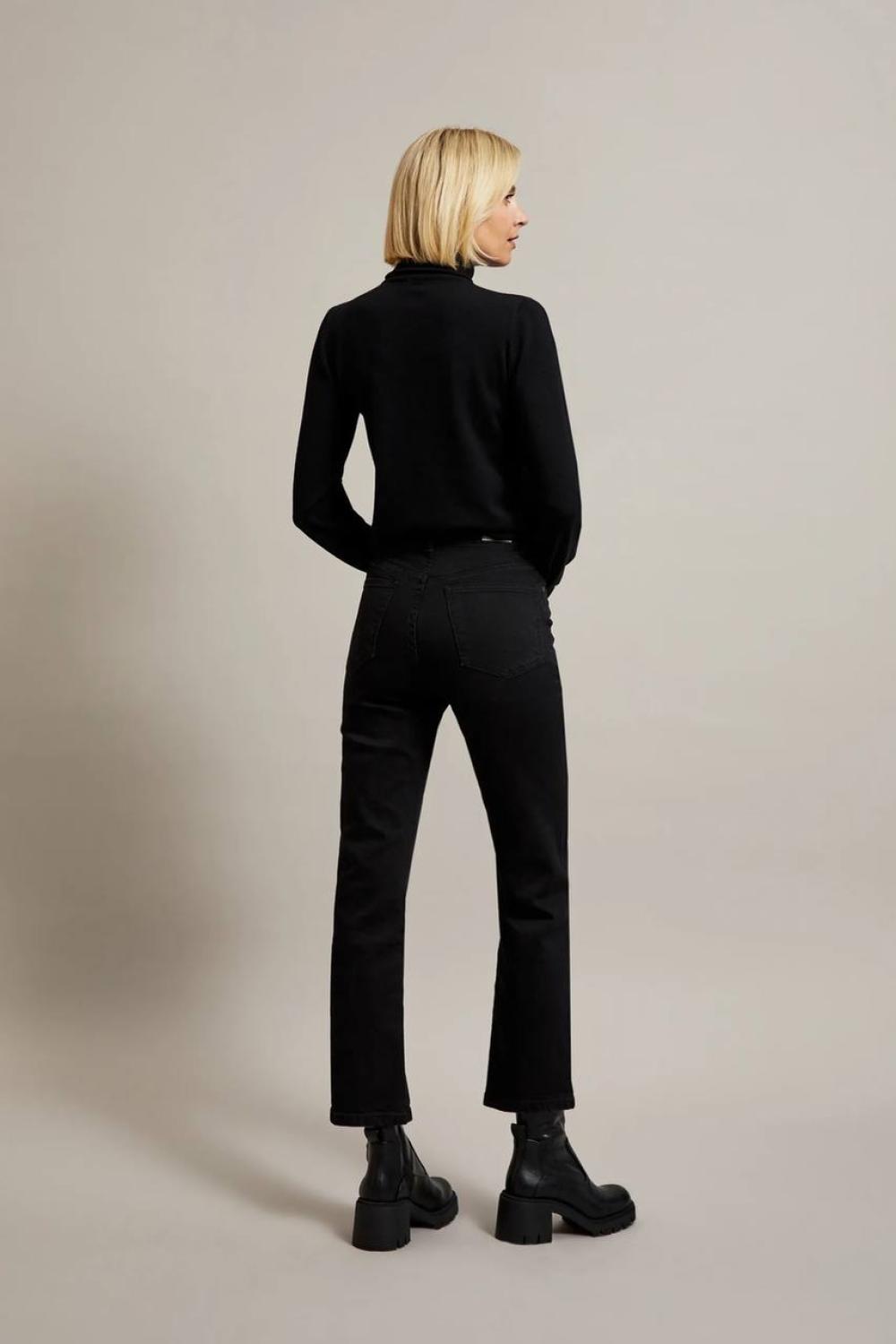 Straight jeans black