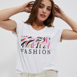 White T-shirt L-TS-4004 Moodo