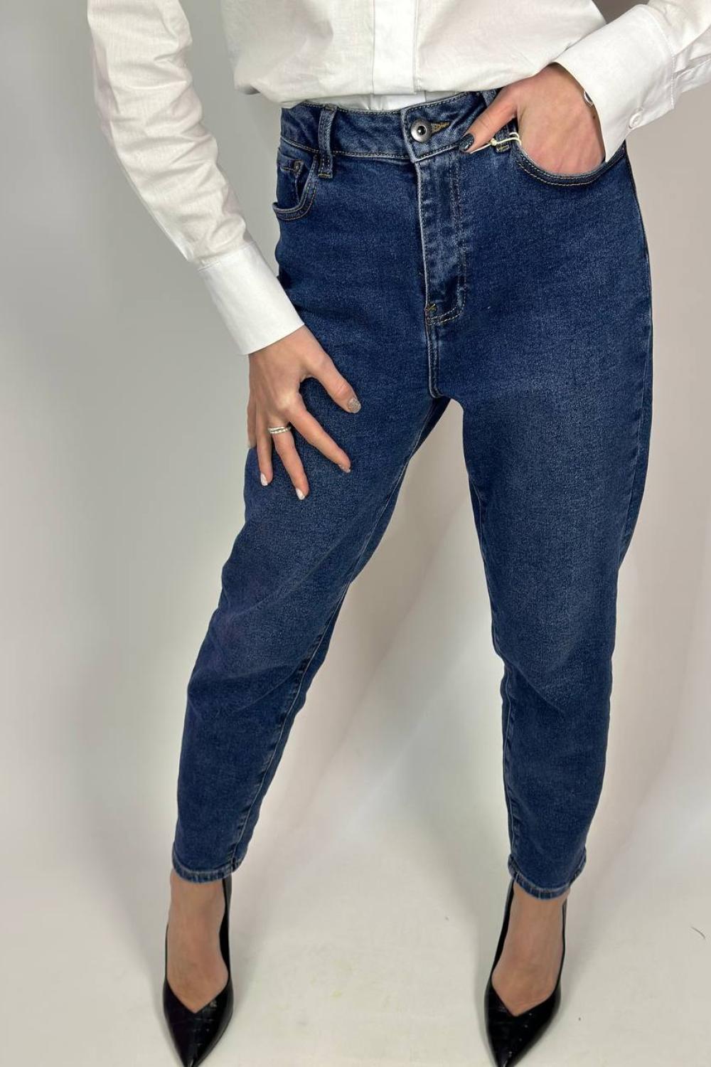 Джинси MOM Fit сині Z3380X Dicesil Denim