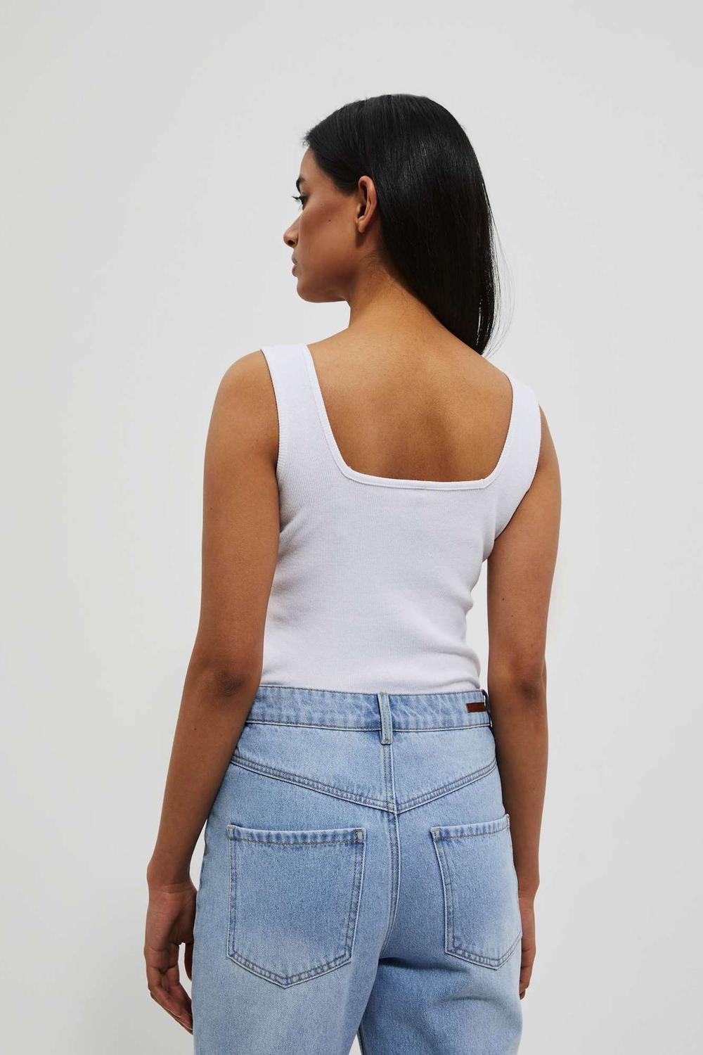White striped top L-TS-4079