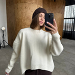 Ecru oversized sweater