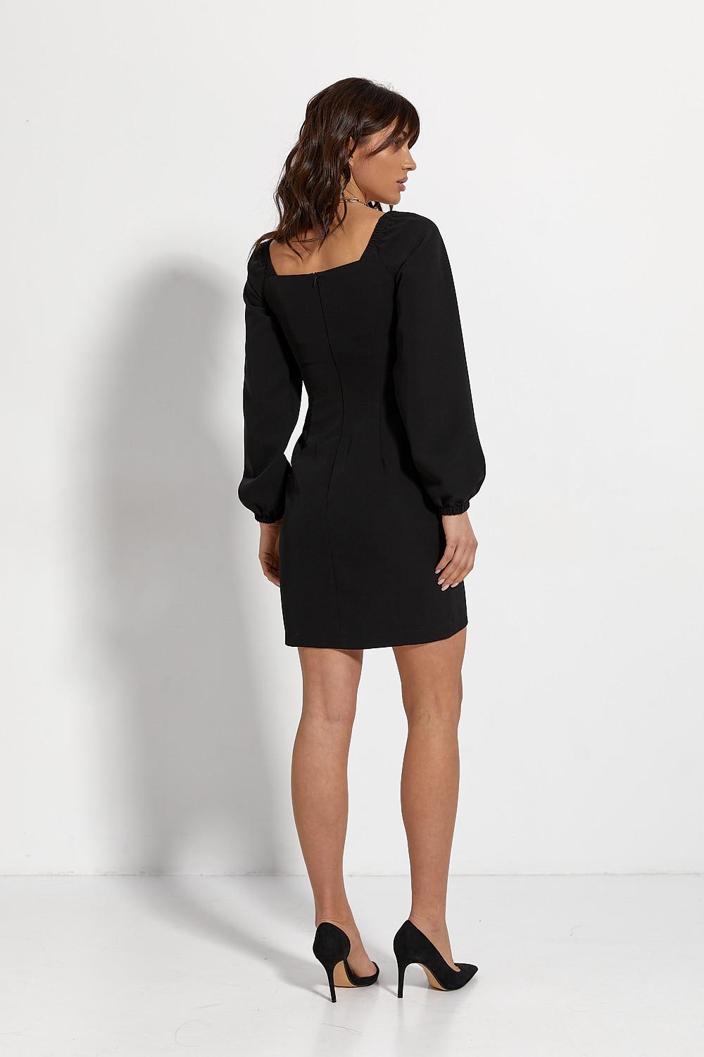 Black mini dress 1395.2 Artmon