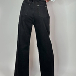 Джинси кльош чорні 9016 KT.MOSS Denim