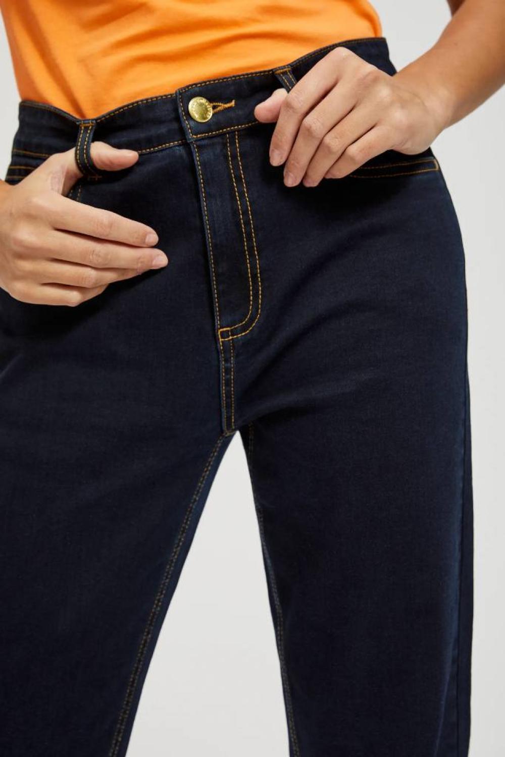 Flared jeans dark blue
