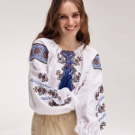 Вишиванка жіноча біла Доля Merezhka