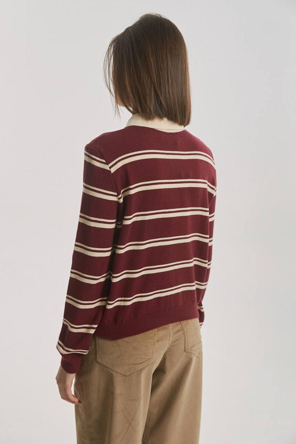 Bordo striped jumper