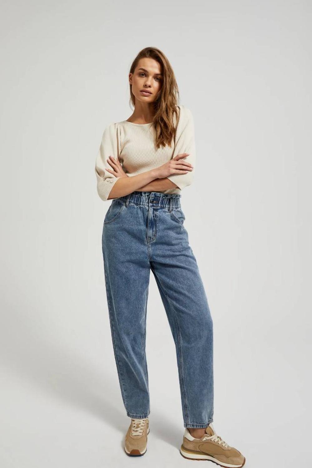 Mom jeans blue