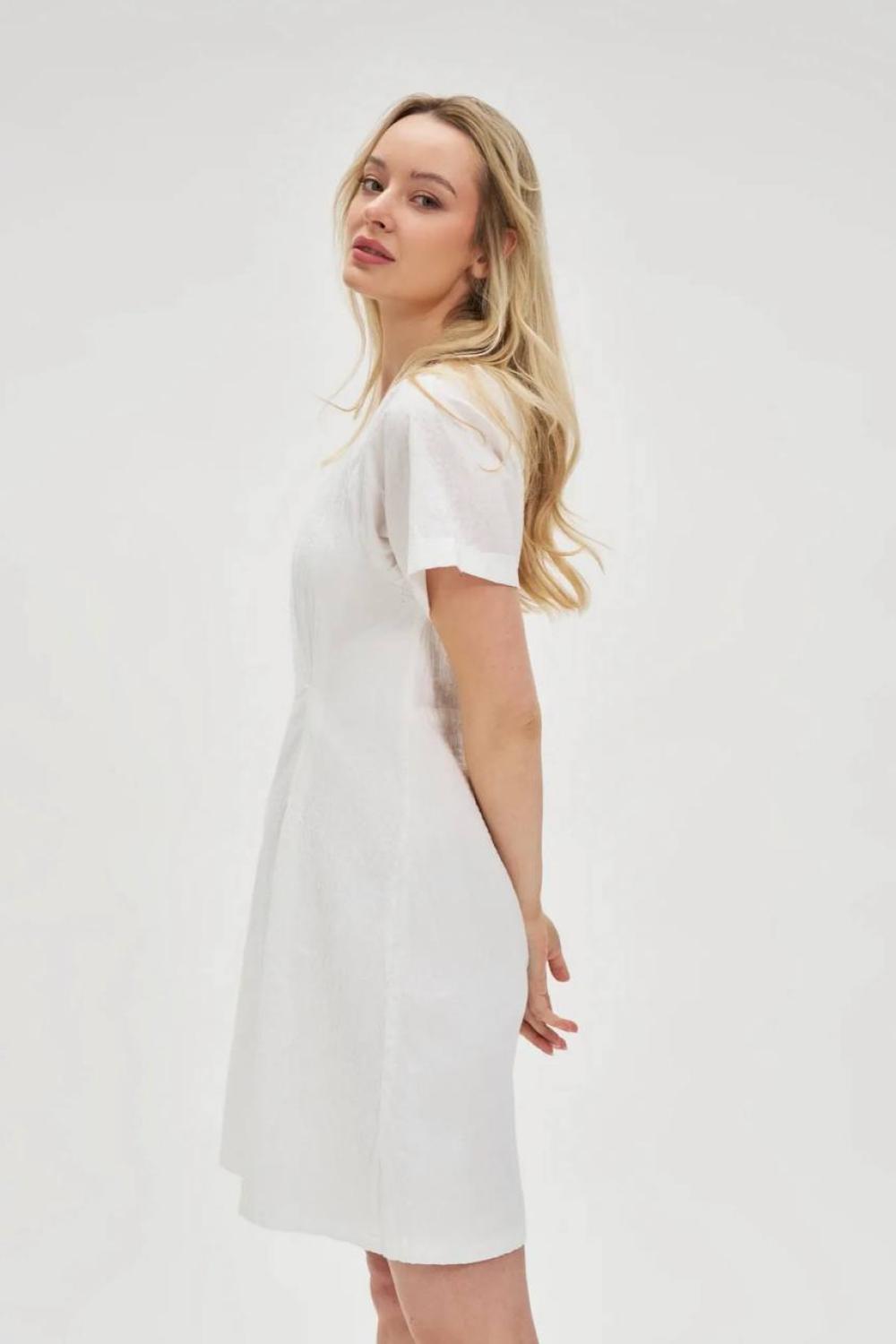White summer dress