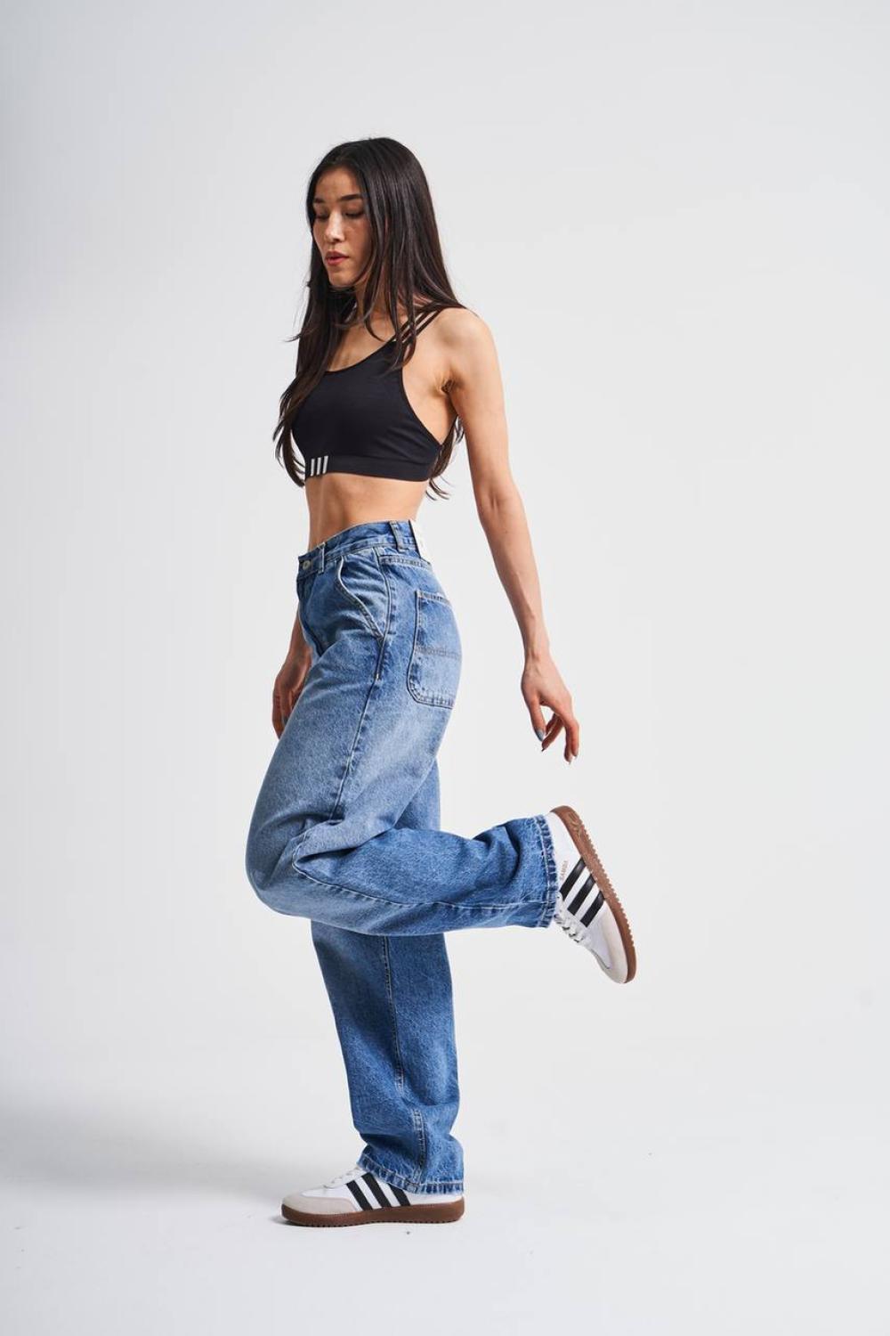 Blue denim Skater