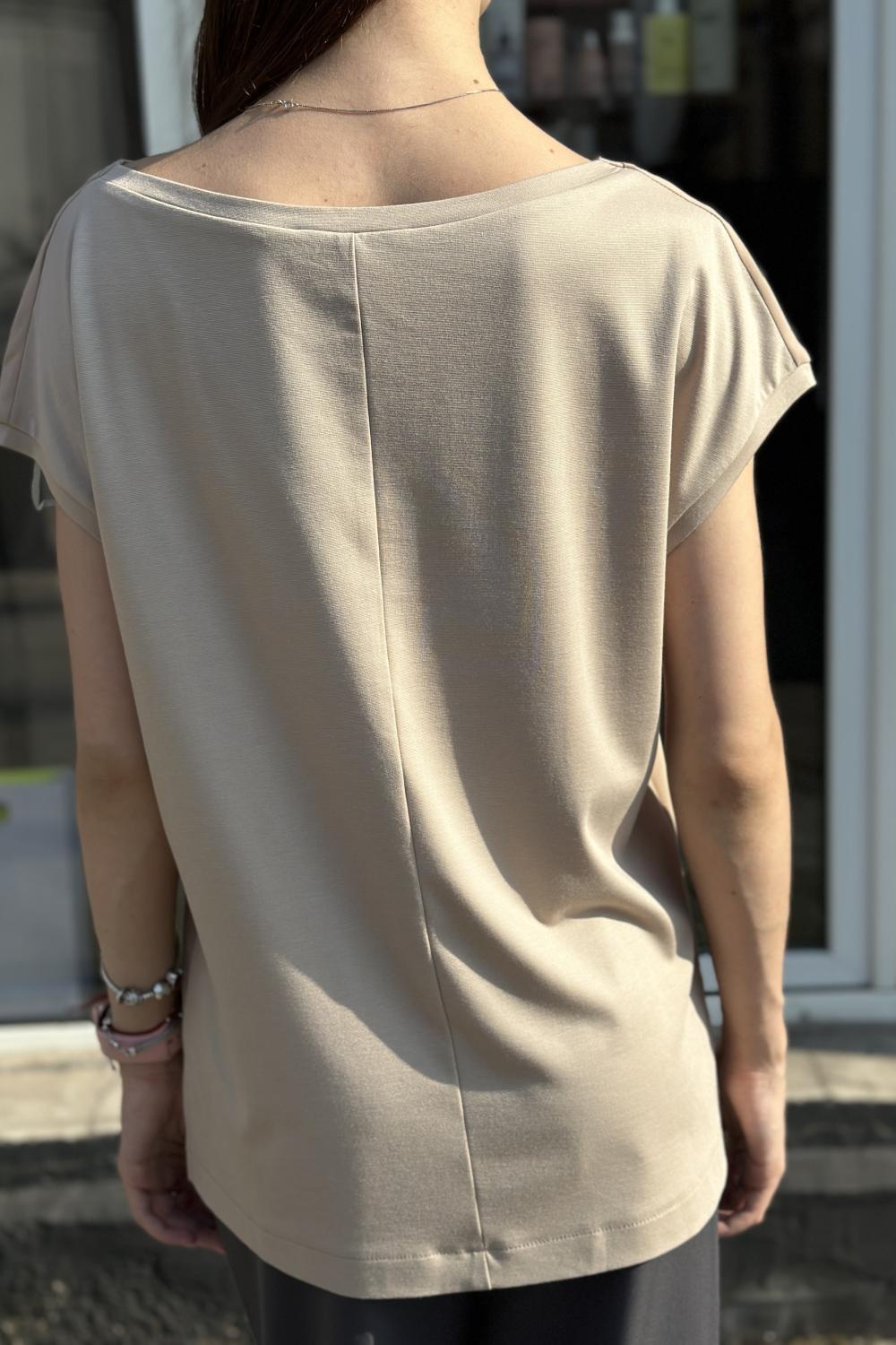 Blouse beige combined Petro Soroka