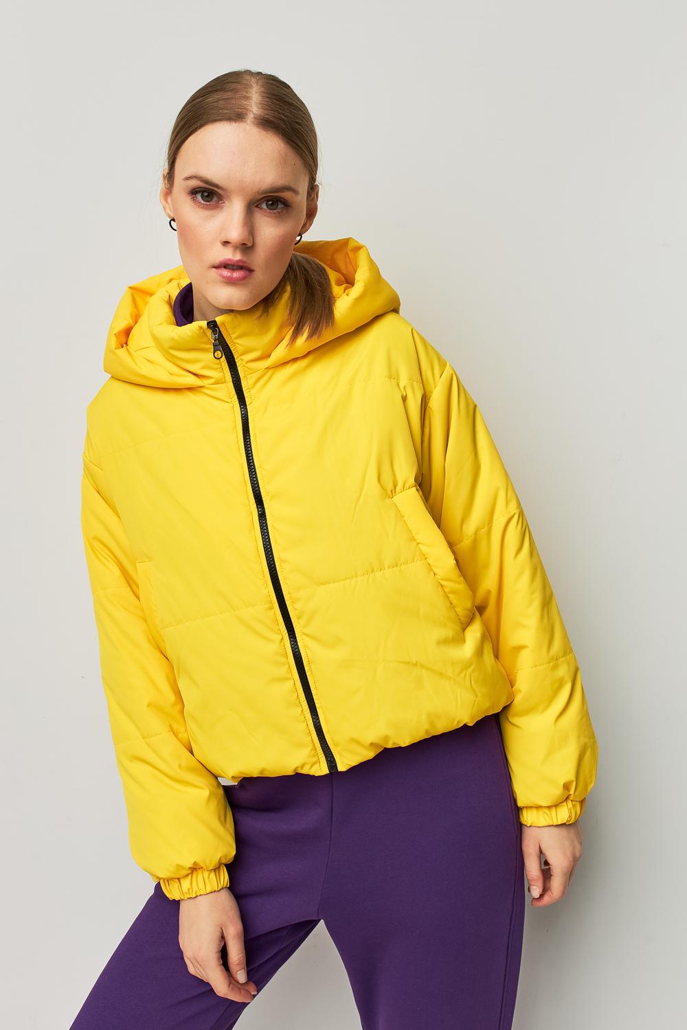 Jacket women's yellow Cecil STIMMA