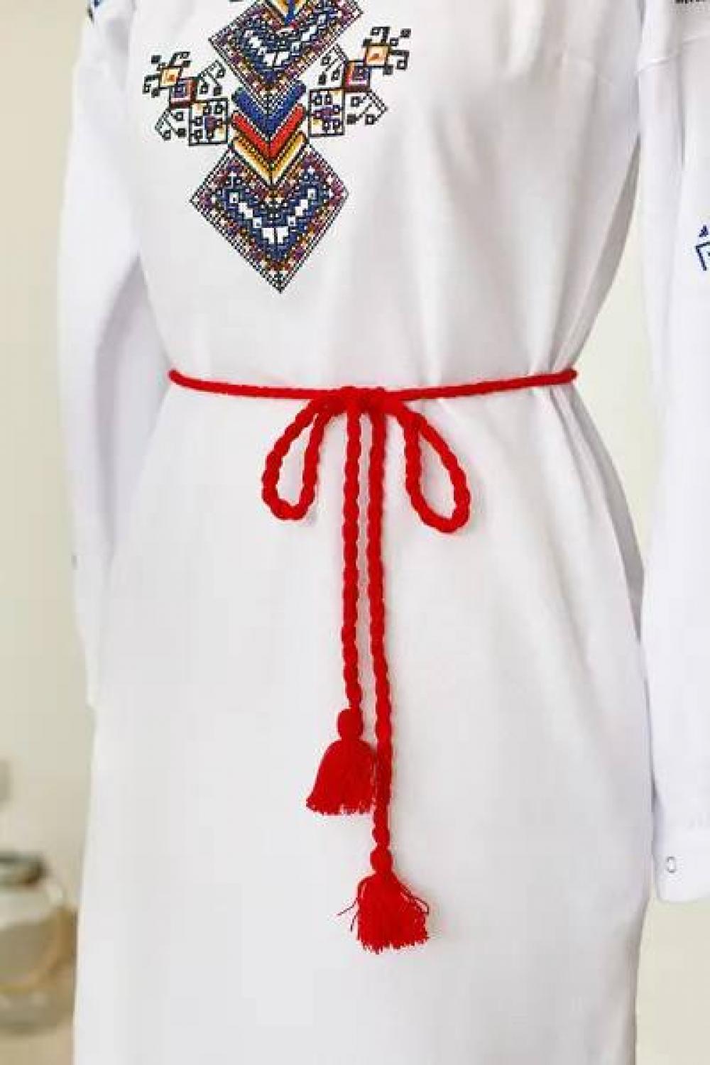 Cord belt red MEREZHKA