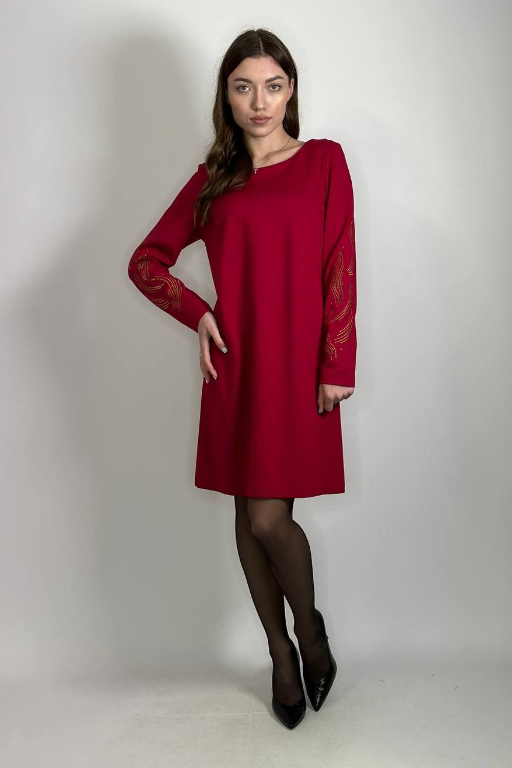 Red dress L-30 Lesia Ukrainka