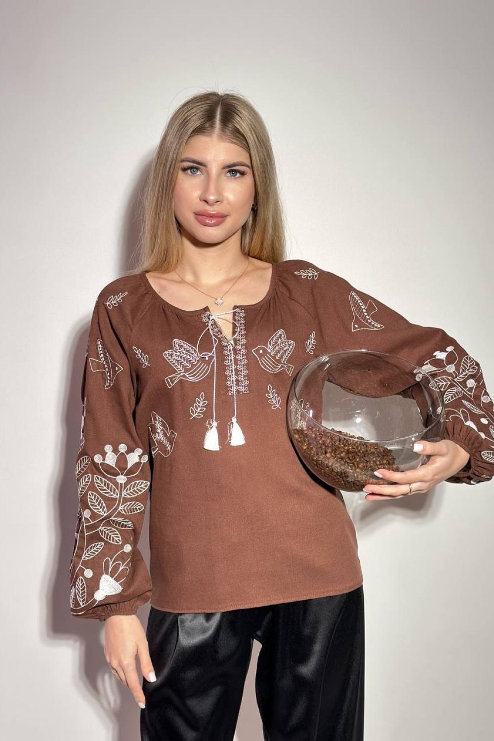 Chocolate embroidery